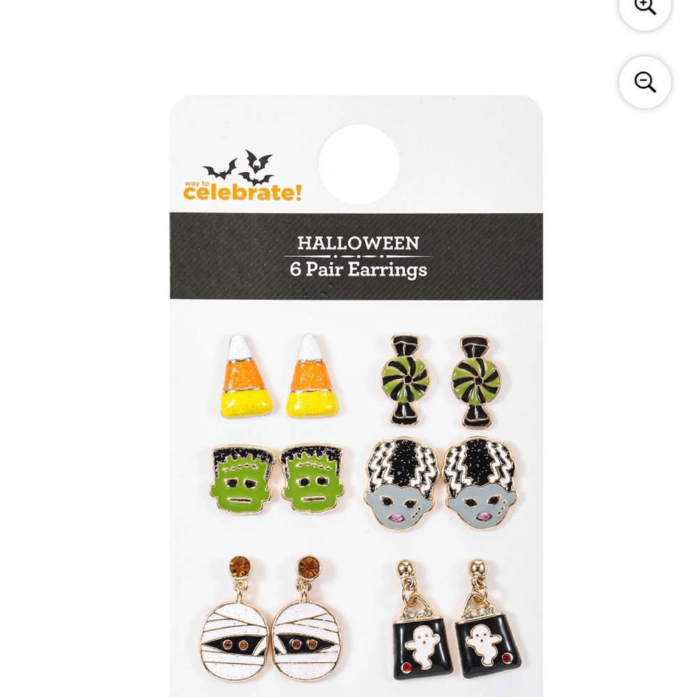 đHalloween Earring Set - Multicolor - Picture 2 of 4